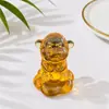 Ornatos populares de zodíaco rotativos de cristal, decorações de mesa de zodíaco rotativas, ornamentos artesanais rotativos de vidro