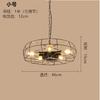Lámparas de ventilador Zhongshan luces de sala de estar luces de comedor muy simples estilo retro arañas luces antiguas luces nostálgicas B&B iluminación ambiente