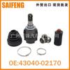 Kit de reparación de portamangueta de eje delantero 43040-02170 apto para Toyota Corolla