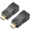 Extensor HDMI de Red Única 30.6m Cable de Red Única a HDMI Transmisor Amplificador de Red de Alta Definición Hdtv