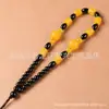 Cuerda Colgante de Cera de Abeja de Imitación Natural, Tejida a Mano, Ajustable, Cordón de Collar Unisex, Accesorio para Manualidades, Cadena de Suéter