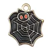 Transfronterizo 125 Goteo de aceite Fantasma de Halloween Calavera Murciélago Muerte Colgante DIY Pulsera Llavero Colgante de Joyería