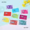 Tarjetas de Fichas de Mahjong para Juegos de Cartas, Tarjetas de Puntuación de Plástico, Fichas Especiales para Salas de Ajedrez y Cartas, Daimaitaibao