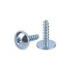 Tornillo autoperforante de cabeza plana grande con ranura Plum con arandela, cabeza redonda con tornillo autoperforante mediano, tornillo de cola plana, ventas directas de fábrica