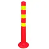 Poste de Advertência Refletivo de PU 75cm, Poste Elástico, Cone de Trânsito, Poste Isolador Anticolisão, Poste Isolador Lateral de Estrada, Coluna de Plástico