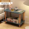 Mesa Pequeña, Mesa Lateral para Sofá, Estante de Almacenamiento para Sala de Estar, Mesa de Café Simple, Uso en Habitación de Alquiler para Apartamento Pequeño, Almacenamiento en Dormitorio, Mesita de Noche