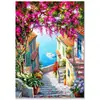 Pintura de Diamante Transfronteiriça Cheia de Adesivos de Diamante Nova 5D Retro DIY Tema Coquetel Quarto Sala de Estar Ornamentos Pintura Decorativa