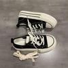 Zapatos de Mujer Qiqi Dopamina 2026 Verano Zapatos de Lona Finos Transpirables para Estudiantes Mujeres Zapatillas Versátiles para Mujeres