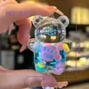 Variedad de Llaveros de Botella de Arena Movediza, Piruletas, Tazas de Té con Leche, Colgantes de Unicornio, Colgantes para Mochilas Escolares, Pequeños Regalos al por Mayor