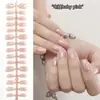 Unhas Postiças Populares, Unhas Curtas, Manicure Feita à Mão, Adesivos de Unha Postiça de Alta Qualidade, Unhas Pré-fabricadas, Atacado direto da Fábrica