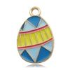 Nuevo colgante de metal con forma de conejo de dibujos animados, accesorio para hacer uno mismo, bonito colgante de moda con gotas de aceite.