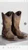 Comercio exterior botas de hombre hebilla de cinturón botines botas Martin tacón bajo retro botas romanas Suministro de Amazon wish talla 48