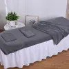 Toallas Suaves con Patrón de Piña Exclusivas para Salón de Belleza para Envolver la Cabeza, Toallas de Baño al por Mayor con Agujeros para Uso en la Cama, Faldas de Baño con Logo Personalizado