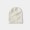 Gorro 100% Lana para Mujer, Gorro de Invierno Estilo de Alta Gama, Gorro Holgado para Hombre, Gorro de Punto Cálido Versátil, Gorro de Lana para Mujer