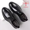 Sapatos masculinos de couro da marca Dragonfly, estilo britânico para ocasiões formais, novos casuais de couro macio com sola macia 2026 sapatos masculinos para casamento e noivo