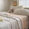 Colcha de Verano de Nylon Recubierto Clase A con Borde de Encaje Refrigerante, Colcha de Verano Suave y Amigable con la Piel Estilo Coreano, Colcha Delgada de Aire Acondicionado para Una Persona
