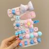 Pinza para el cabello de bebé linda súper linda pinza para el cabello de bebé no daña el cabello pinza accesorios para el cabello de niños pelusa pinza pequeña tocado