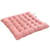 Cojín de Asiento Acolchado Grueso Simple para Oficina en Casa Silla de Sentarse Largo Cojín de Asiento Transpirable Correas Antideslizantes Cojín para Glúteos Tatami