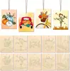 Piezas de Madera de Pascua Transfronterizas Sin Terminar Bricolaje Pintura Infantil Conejo Huevo Decoración Artesanía de Madera Adornos Colgantes