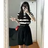 Shorts de Traje Negros para Mujer 2026 Verano Sueltos de Pierna Ancha Cintura Alta Caída Línea A Adelgazantes Casuales de Longitud Media Pantalones de Cinco Puntos