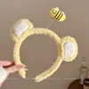 Faixas de cabelo da moda para meninas, perfeitas para outono e inverno, com um design fofo e divertido, apresentando orelhas de gato de desenho animado, e versáteis o suficiente para combinar com qualquer roupa.