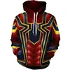 Ropa periférica de traje espacial para nuevos productos transfronterizos, sudadera con capucha de impresión digital, sudadera de anime para cosplay