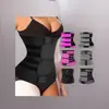 Esportes transfronteiriços treinador de cintura correndo cinto de proteção contra o suor zíper de neoprene cinto duplo cintura cintura cinto de contratação