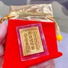 Ouro Puro 999 Adesivo de Telefone Dourado Adesivo Princesa Traz Riqueza e Prosperidade Saco da Sorte Loja de Ouro Presente Promocional Fabricante Atacado