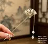 Nova Presilha de Cabelo com Franja de Liga Chinesa para Mulheres, Presilha de Cabelo de Nicho de Alto Padrão, Presilha Versátil de Estilo Antigo para Acessórios de Cabelo Cheongsam e Hanfu