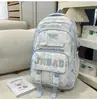 Mochila Escolar para Aluno do Ensino Fundamental, Bolsa para Aulas de Reforço, Mochila Grande Capacidade para Alunas do Ensino Médio e Alunos do Ensino Fundamental (3ª a 6ª Série), Estilo Chinês