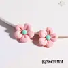 Kit DIY Cola Creme Capa de Celular Flor de Cinco Pétalas Celebridade da Internet Pacote de Materiais Acessórios de Cabelo Feitos à Mão Acessórios de Resina Atacado