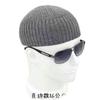 Touca Elegante Masculina para Outono e Inverno, Gorro Tricô Estilo Templo, Circunferência da Cabeça Grande, Chapéu Quente para Clima Frio, Chapéu para Capacete