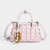 Bolso de Moda Nuevo para Mujer Primavera y Verano 2026, Bolso Tejido de Gama Alta de Nicho, Bolso Tote de Hombro Cruzado de Moda