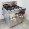 Freidora Eléctrica Vertical con Doble Cilindro, Doble Pantalla, Cuatro Pantallas, Freidora de Cocina Occidental, Papas Fritas, Hamburguesa, Freidora KFC, Freidora Eléctrica
