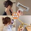 Uma geração de pelúcia postal agarrar hairpin cabelo feminino agarrar temperamento francês grande tubarão clipe sentindo hairpin