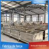 Máquina de limpeza de vegetais pré-fabricada automática spray de bolha Mulberry brota equipamento de limpeza máquina de lavar vegetais selvagens contínua