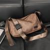 Spot atacado japonês coreano masculino saco de ombro horizontal all-match messenger bag montando mochila ipad satchel maré