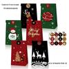 LB120 Amazon Natal Apple Old Man 24 Digital Contagem Regressiva Festa Doce Presente Saco de Papel Kraft