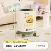 Bote de Basura Hogar 2025 Nuevo Aspecto Elegante Sala de Estar Grande Gran Capacidad Estudio Dormitorio Cocina Cesto Cubo para Papel Higiénico