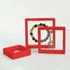 Caja de Suspensión Pe Film Spot Transfronteriza con Base Caja de Exhibición de Joyería y Juguetes Caja de Almacenamiento de Joyería Portátil y Duradera