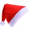 Chapéu de Natal crianças adulto veludo dourado Decorações de Natal presentes de feriado Chapéu de Natal fabricantes atacado