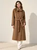 Casaco de pelo de camelo Casaco CEID temperamento luxo leve casaco de pelo de camelo lã clássico lã dupla face 26 Outono/Inverno Roupa Exterior Feminina