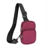 Bolsa cruzada de pecho con cremallera elástica universal de 7.2 pulgadas para teléfono móvil Apple Samsung Huawei, funda protectora