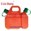 Lin Sheng Supply Chain Saw Double Hole 6 litros Super Orange Proportion Oil Pot 1/2/3/3,5/5 litros Long Mouth Pot