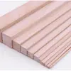 Atacado DIY Feito à Mão Materiais de Construção Modelo Tiras Finas de Madeira Tiras Quadradas Multiespecificação Palitos Pequenos de Madeira Madeira Maciça Tiras de Madeira de Paulownia