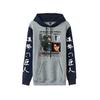 Sudadera con capucha de Comercio Exterior para Hombre y Mujer ATTACK ON TITAN Ataque Gigante Contraste Suéter con forro polar para Pareja