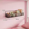 Prateleiras de parede para quartos de dormitório universitário, suportes de parede ao lado da cama, instalação sem furos, perfeitos para organizar lanches em dormitórios