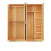 Armario para Uso Doméstico, Gabinete de Almacenamiento para Dormitorio, Clóset de Almacenamiento Simple de Madera para Apartamentos Pequeños, Adecuado para Adultos y Niños