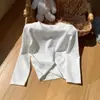 Camiseta de Manga Larga de Color Sólido para Niña, Camiseta Básica de Cuello Redondo para Primavera y Otoño, Top para Bebé Serie Color Macaron, Suave y Cómodo