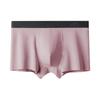 Roupa Íntima Masculina de Algodão Puro Transfronteiriça Tipo a Personalizada Algodão Cor Pura Confortável e Respirável Cuecas Boxer de Algodão de Cintura Média para Meninos